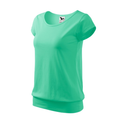 Tee-shirt femme City 120 - vert menthe