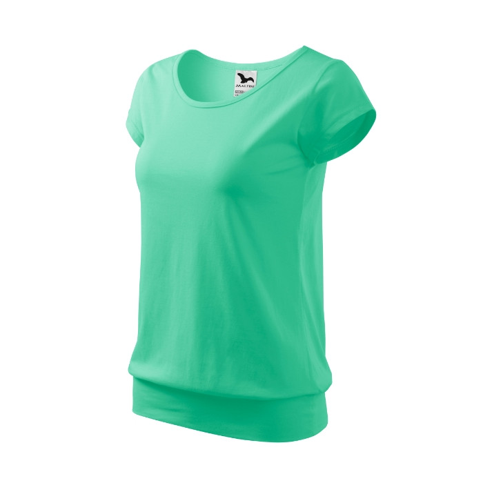 Tee-shirt femme City 120 - vert menthe