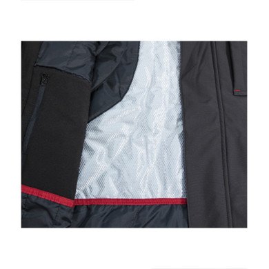 Veste softshell d'hiver homme Vertex W55 - ebony gray