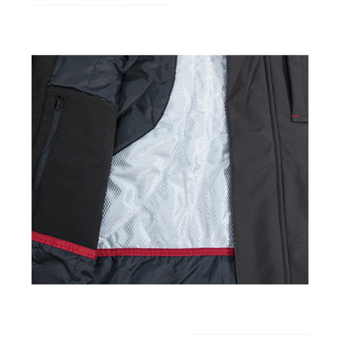 Veste softshell d'hiver homme Vertex W55 - ebony gray