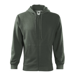 Sweatshirt homme Trendy Zipper 410 - castor gray