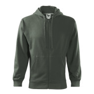 Sweatshirt homme Trendy Zipper 410 - castor gray
