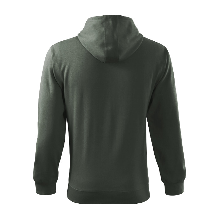 Sweatshirt homme Trendy Zipper 410 - castor gray