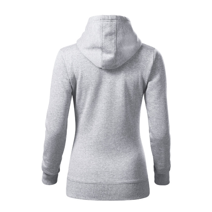 Sweatshirt femme Cape 414 - gris chiné clair