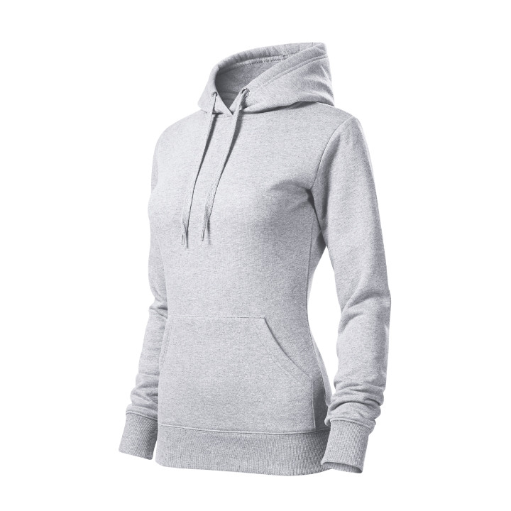 Sweatshirt femme Cape 414 - gris chiné clair