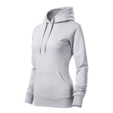 Sweatshirt femme Cape 414 - gris chiné clair