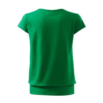 Tee-shirt femme City 120 - vert moyen
