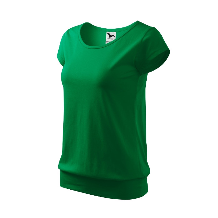 Tee-shirt femme City 120 - vert moyen