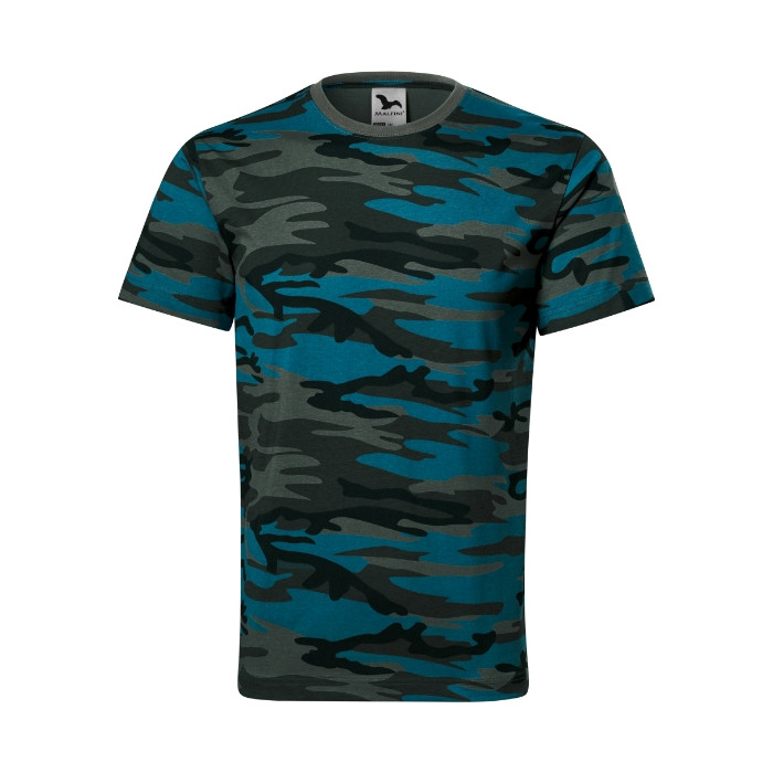 Tee-shirt unisex Camouflage 144 - camouflage petrol