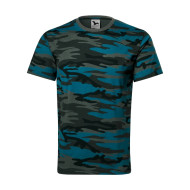 Tee-shirt unisex Camouflage 144 - camouflage petrol