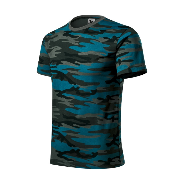 Tee-shirt unisex Camouflage 144 - camouflage petrol