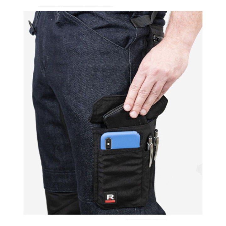 Jeans de travail homme Vertex W08 - denim foncé