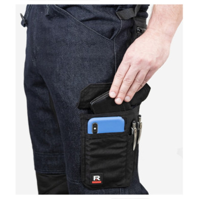 Jeans de travail homme Vertex W08 - denim foncé