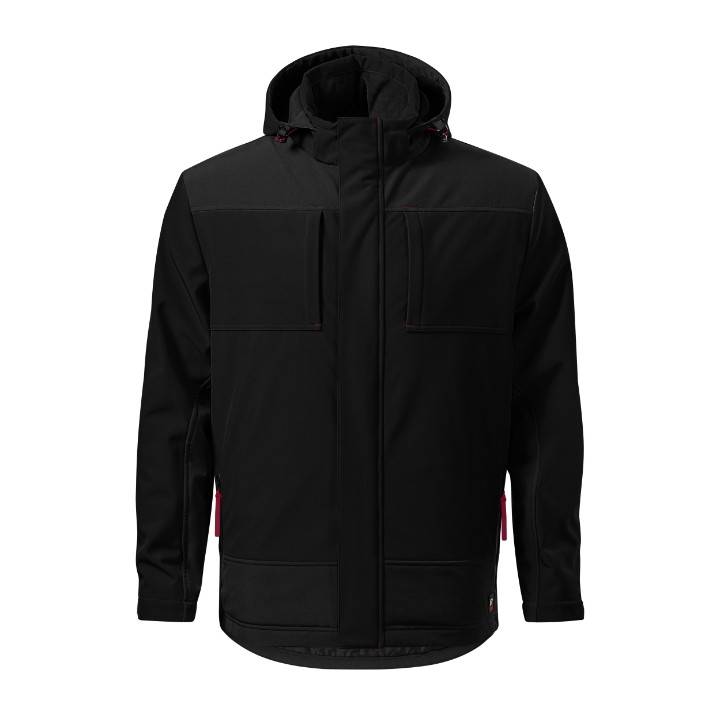 Veste softshell d'hiver homme Vertex W55 - noir