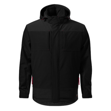 Veste softshell d'hiver homme Vertex W55 - noir