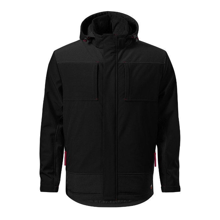 Veste softshell d'hiver homme Vertex W55 - noir