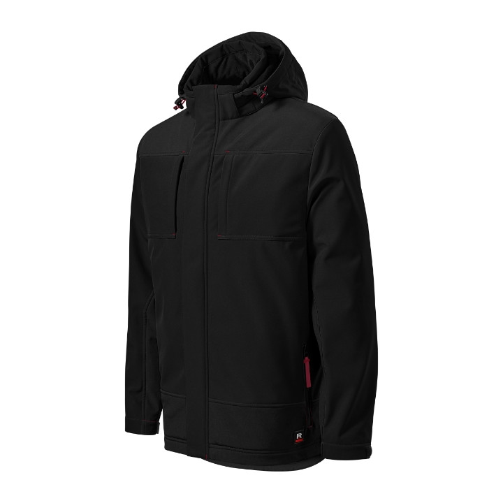 Veste softshell d'hiver homme Vertex W55 - noir