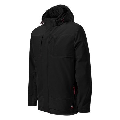 Veste softshell d'hiver homme Vertex W55 - noir