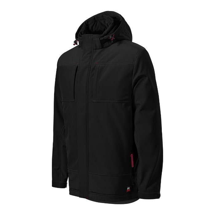 Veste softshell d'hiver homme Vertex W55 - noir