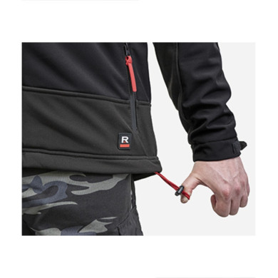 Veste softshell d'hiver homme Vertex W55 - noir