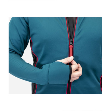 Stretch fleece homme Vertex W41 - bleu pétrole
