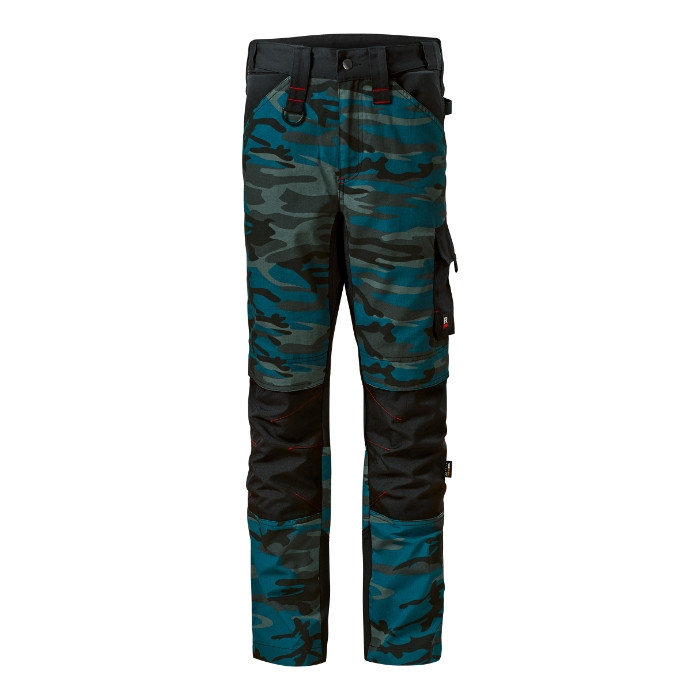 Pantalon de travail homme Vertex Camo W09 - camouflage petrol