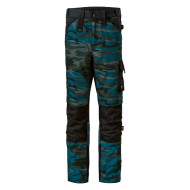 Pantalon de travail homme Vertex Camo W09 - camouflage petrol
