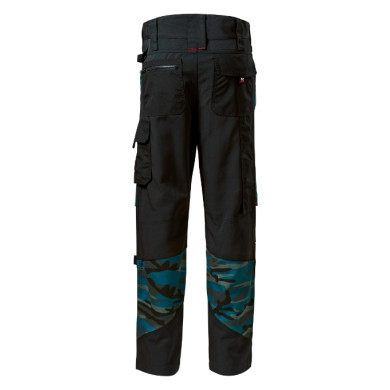 Pantalon de travail homme Vertex Camo W09 - camouflage petrol