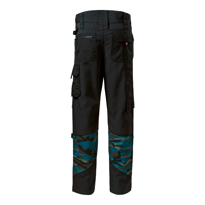 Pantalon de travail homme Vertex Camo W09 - camouflage petrol