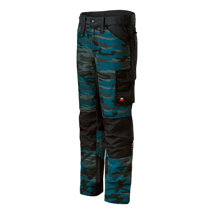 Pantalon de travail homme Vertex Camo W09 - camouflage petrol