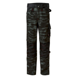 Pantalon de travail homme Vertex Camo W09 - camouflage dark gray