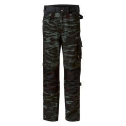 Pantalon de travail homme Vertex Camo W09 - camouflage dark gray