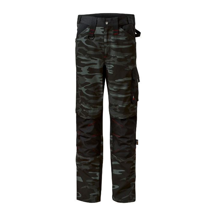 Pantalon de travail homme Vertex Camo W09 - camouflage dark gray