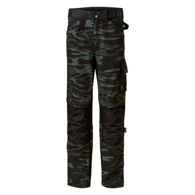 Pantalon de travail homme Vertex Camo W09 - camouflage dark gray