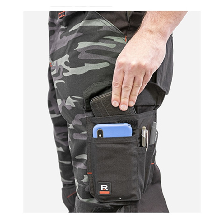 Pantalon de travail homme Vertex Camo W09 - camouflage dark gray