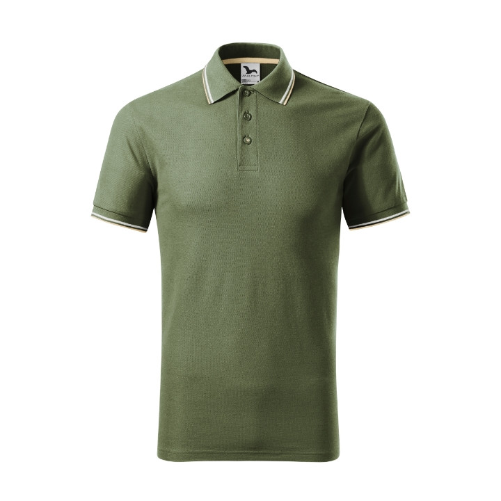 Polo homme Focus 232 - kaki