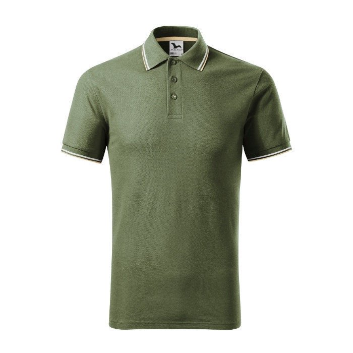 Polo homme Focus 232 - kaki