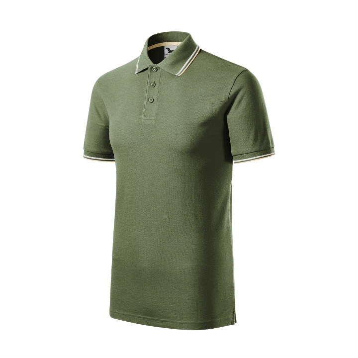 Polo homme Focus 232 - kaki