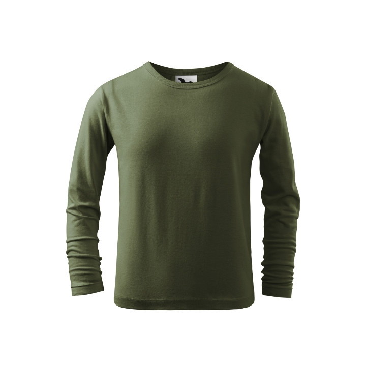 Tee-shirt enfant Fit-T LS 121 - kaki