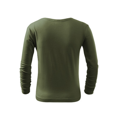 Tee-shirt enfant Fit-T LS 121 - kaki