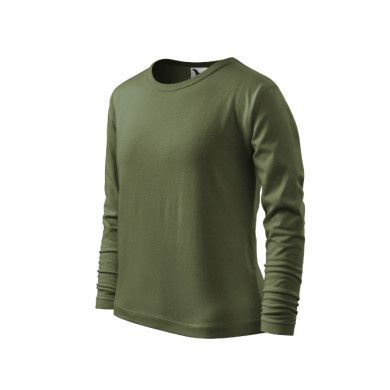 Tee-shirt enfant Fit-T LS 121 - kaki