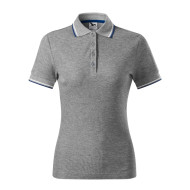 Polo femme Focus 233 - gris chiné foncé