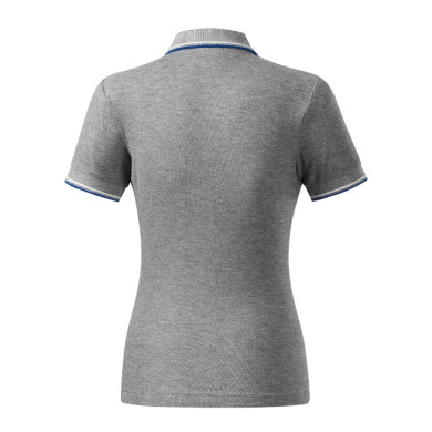 Polo femme Focus 233 - gris chiné foncé
