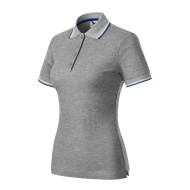 Polo femme Focus 233 - gris chiné foncé