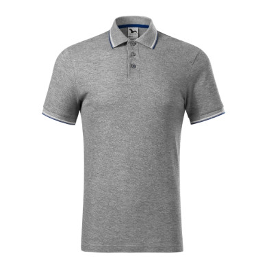 Polo homme Focus 232 - gris chiné foncé