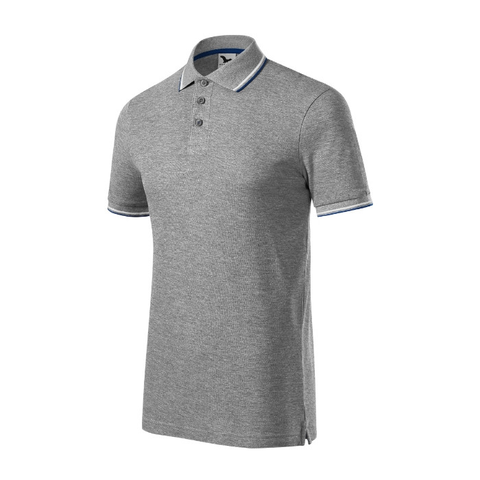 Polo homme Focus 232 - gris chiné foncé