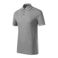 Polo homme Focus 232 - gris chiné foncé