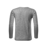 Tee-shirt enfant Fit-T LS 121 - gris chiné foncé