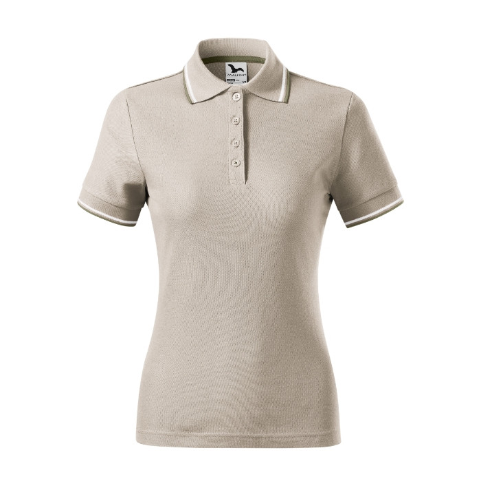 Polo femme Focus 233 - gris glacé