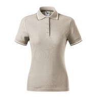 Polo femme Focus 233 - gris glacé